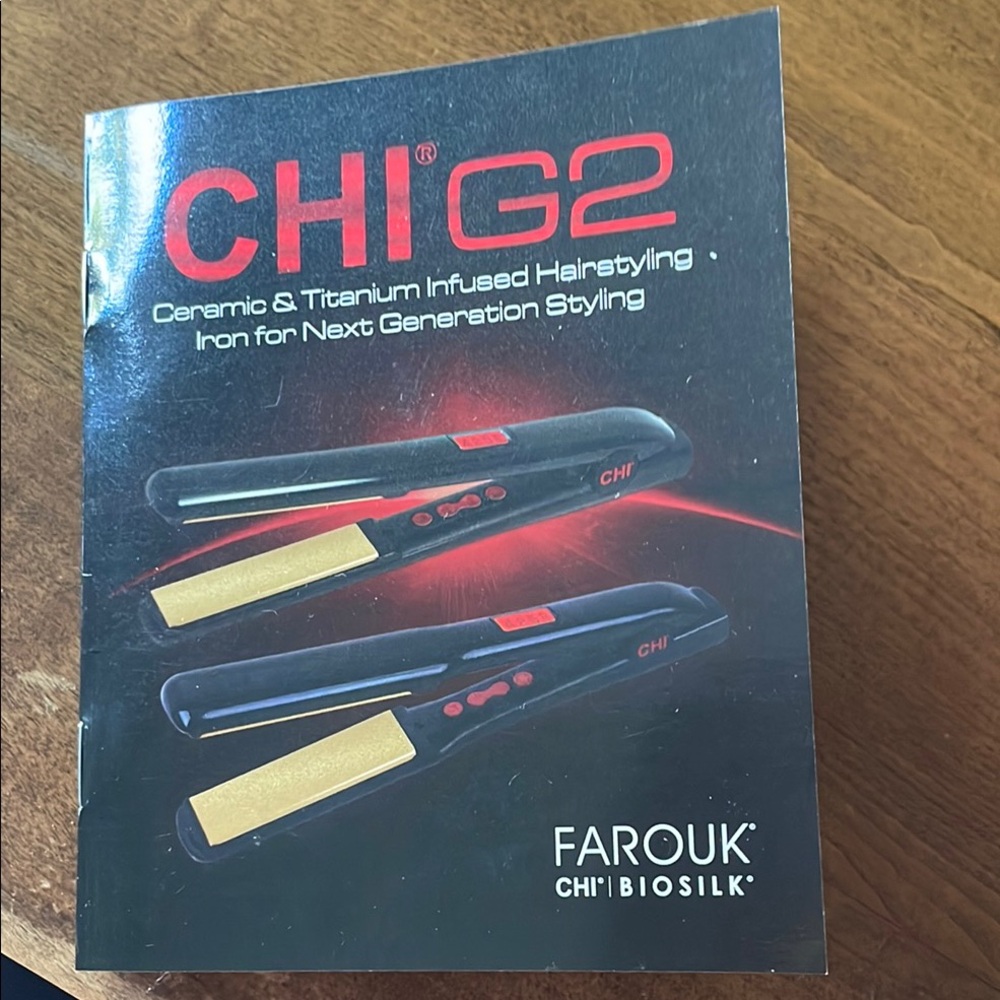 Biosilk CHI G2 Hair Styling Iron - Flat Iron